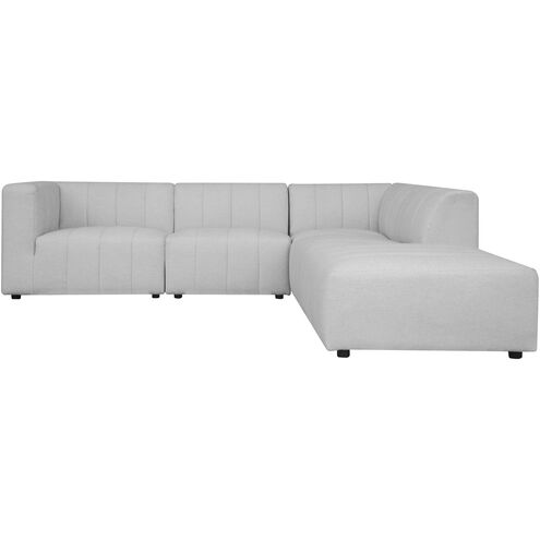 Lyric Dream Beige Modular Sectional, Right