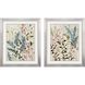 Propac Pink and Green and Blue Framed Art, Propac