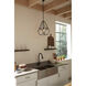 Ballinger 1 Light 13 inch Matte Black Pendant Ceiling Light