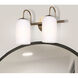 Novalee 2 Light 14.5 inch Gold Vanity Light Wall Light