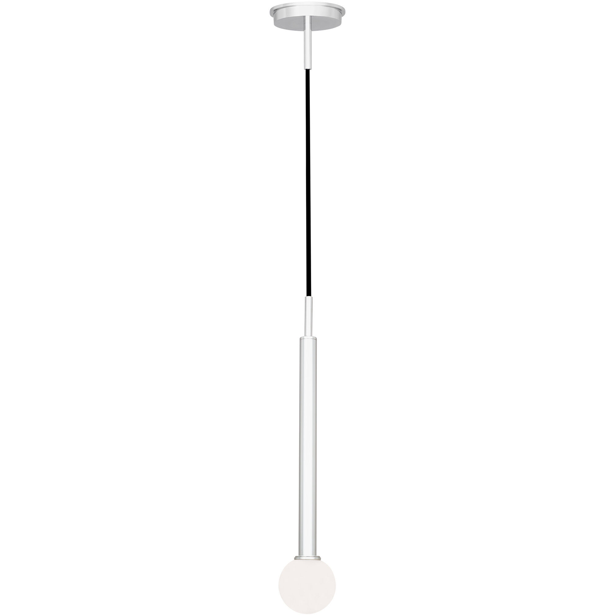 Kelly by Kelly Wearstler Nodes 1 Light 8 inch Polished Nickel Pendant Ceiling Light