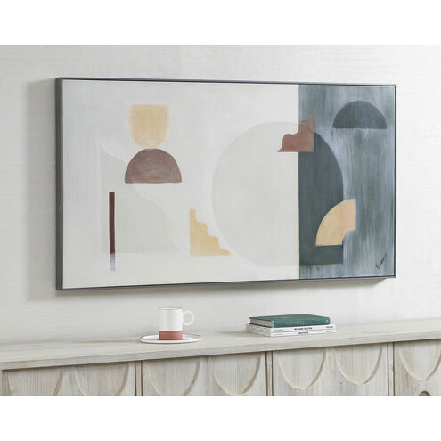 Shkodra Multicolor Texture Canvas Art