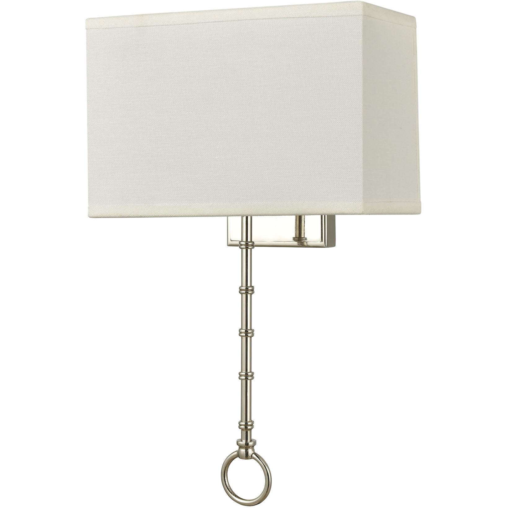 Shannon Sconce Wall Light in Polished Chrome