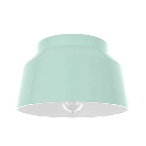 Cranbrook 1 Light 12 inch Mint Flush Mount Ceiling Light