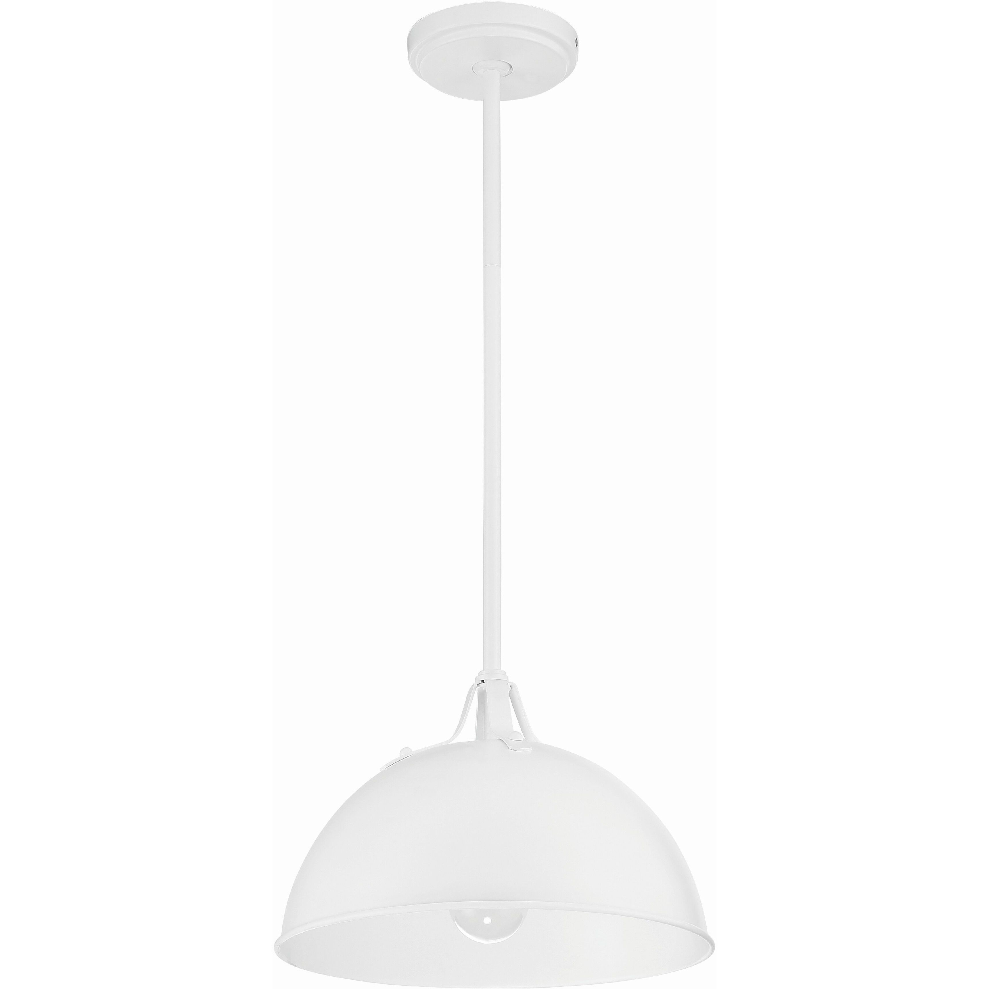 Soto 1 Light 12 inch White Mini Pendant Ceiling Light