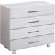 Thurman Antique White Chest