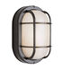 Aria 1 Light 11 inch Black Outdoor Bulkhead