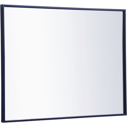 Monet 32 X 24 inch Blue Wall Mirror