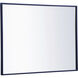 Monet 32 X 24 inch Blue Wall Mirror