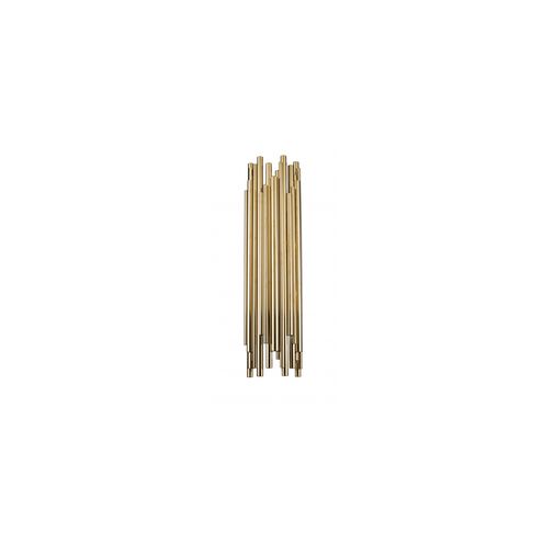 Canada 2 Light 4 inch Gold Wall Sconce Wall Light, Gold Frame