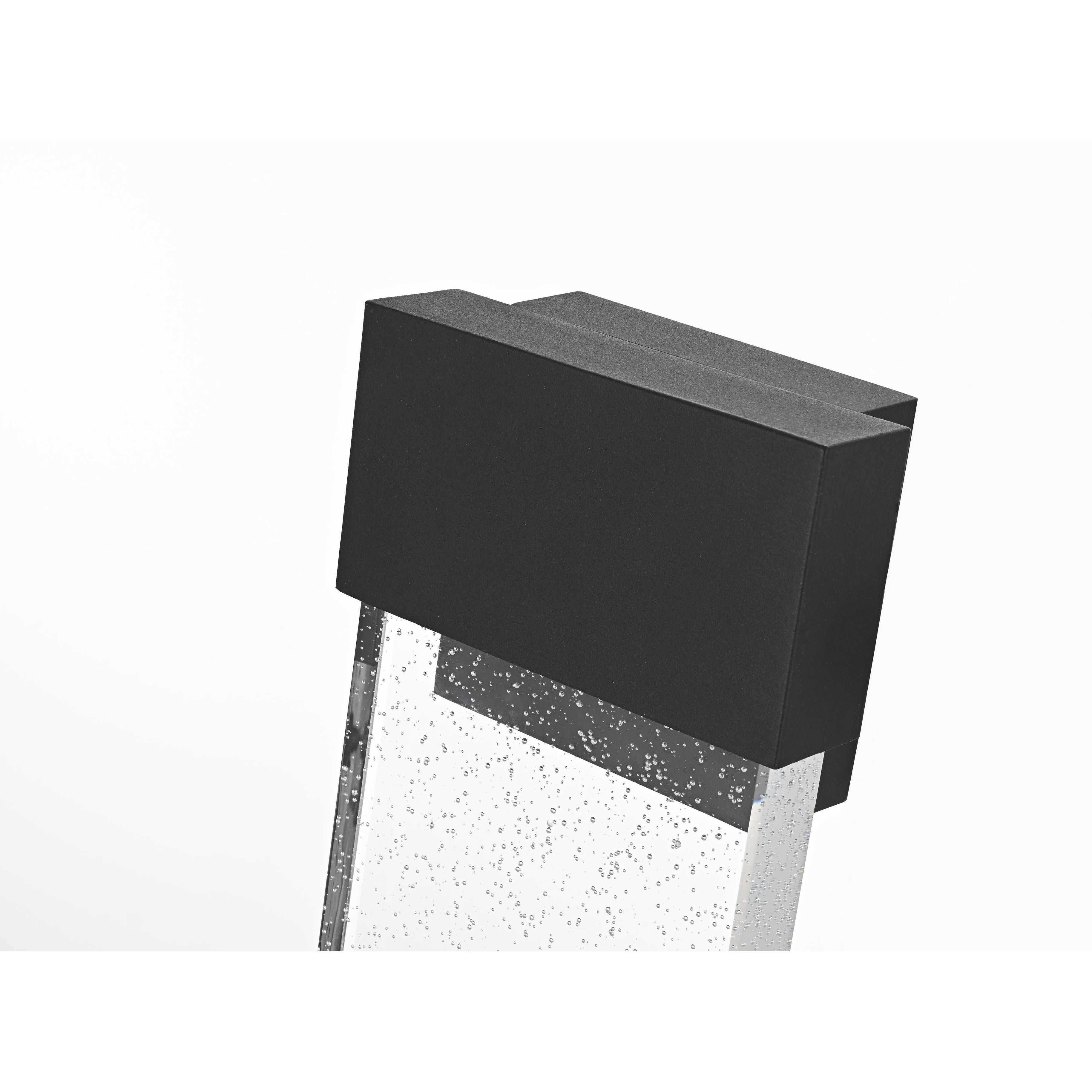 Ronin 1 Light 11 inch Black Outdoor Wall Sconce