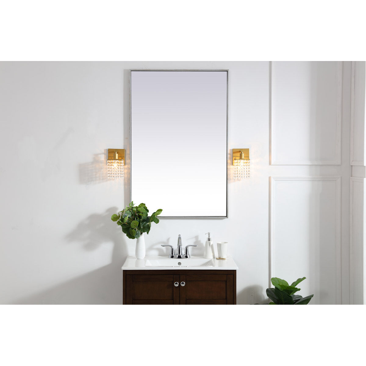 Phineas 1 Light 5 inch Brass Wall sconce Wall Light