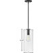 Lane LED 7 inch Black Pendant Ceiling Light