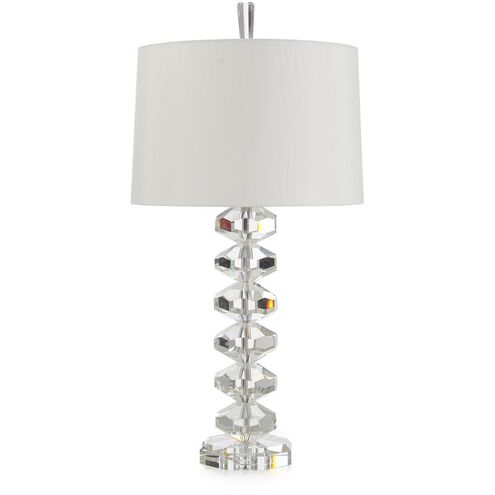 Prismatic 36 inch 150.00 watt Clear Table Lamp Portable Light