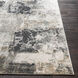 Quatro 87 X 63 inch Charcoal Rug in 5 x 8, Rectangle