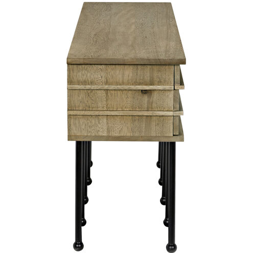 Oliver 60 X 16 inch Washed Walnut Console