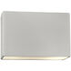 Ambiance LED 12 inch Brushed Nickel ADA Wall Sconce Wall Light