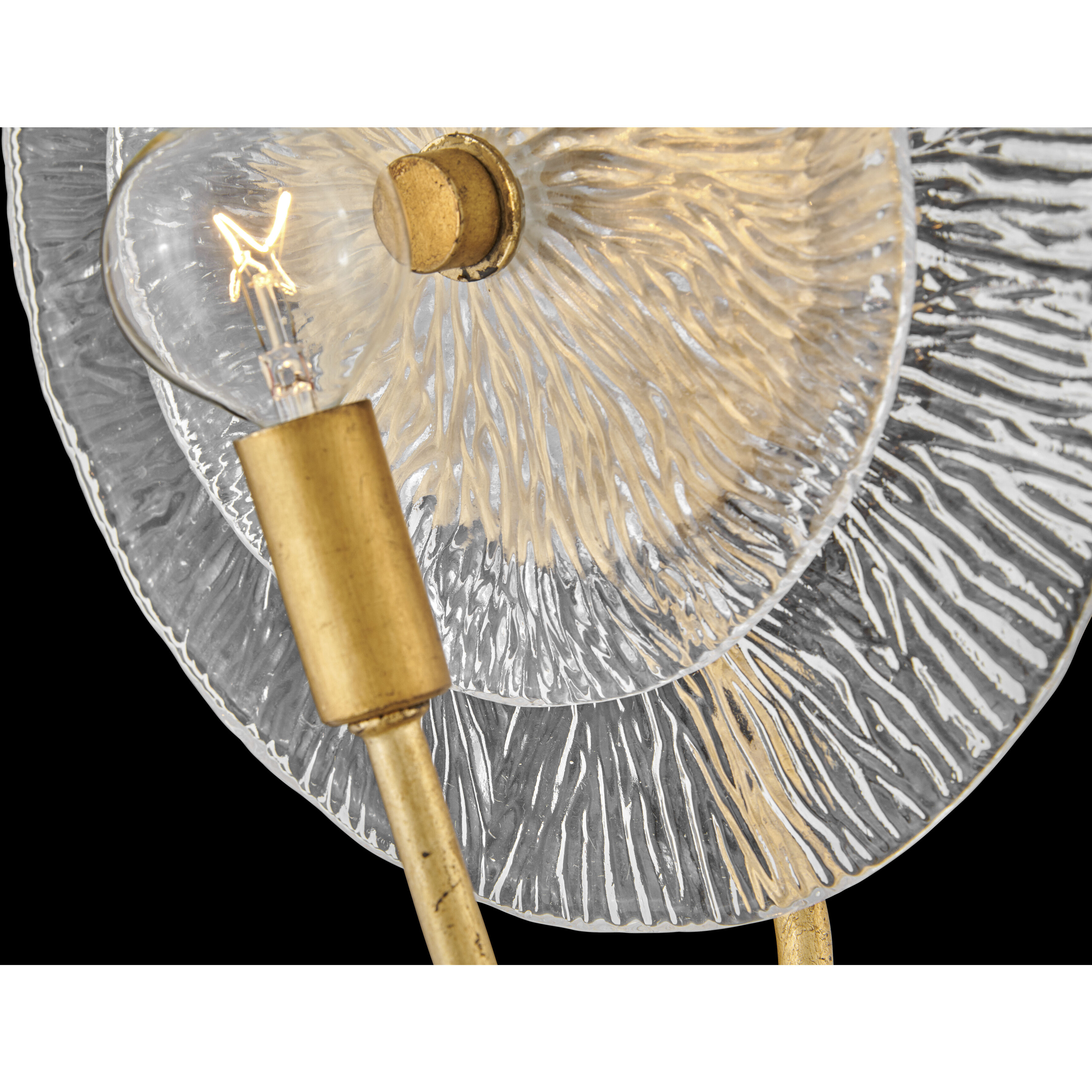 Rene LED 10 inch Distressed Brass ADA Sconce Wall Light