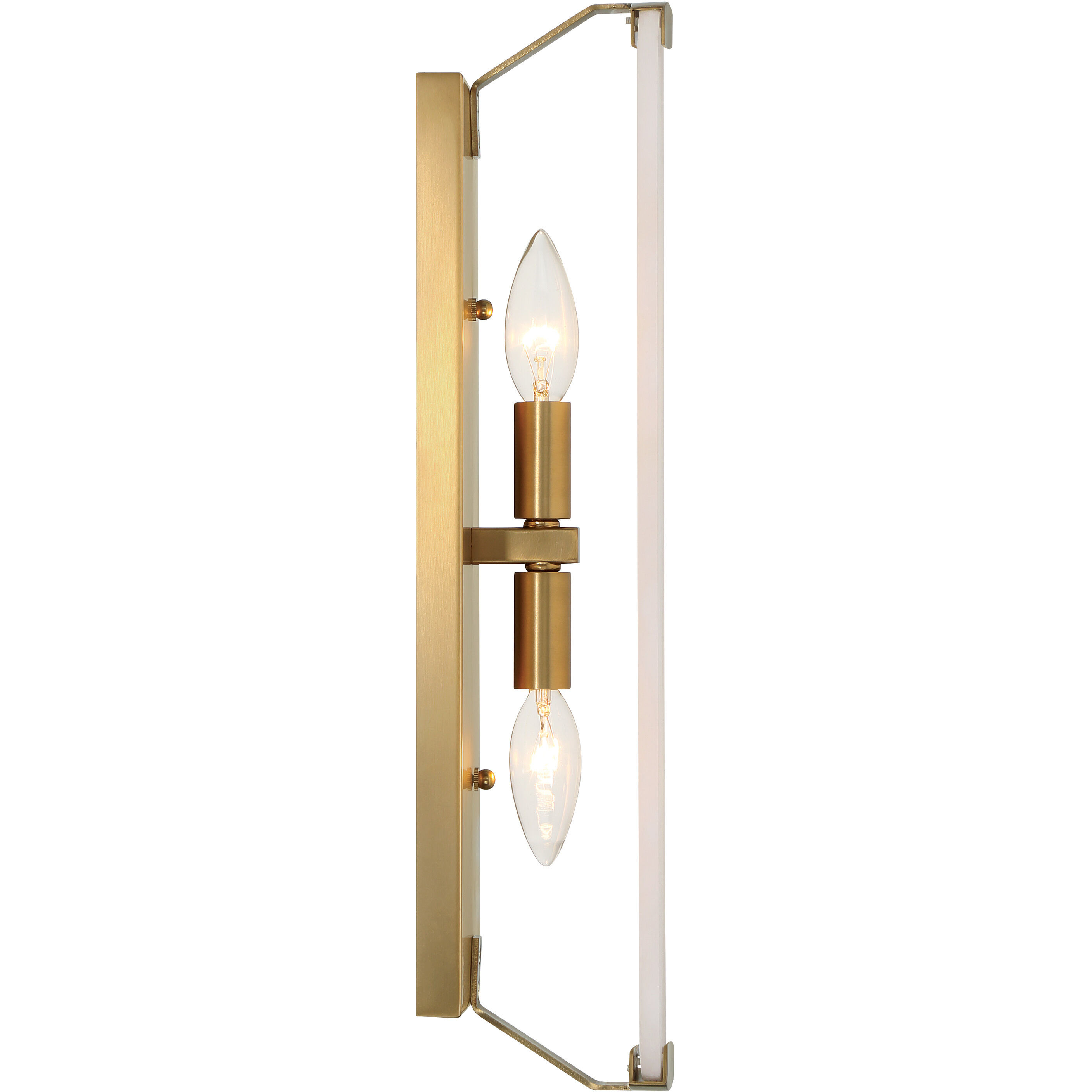 Glowstone Wall Sconce Wall Light in Legacy Brass
