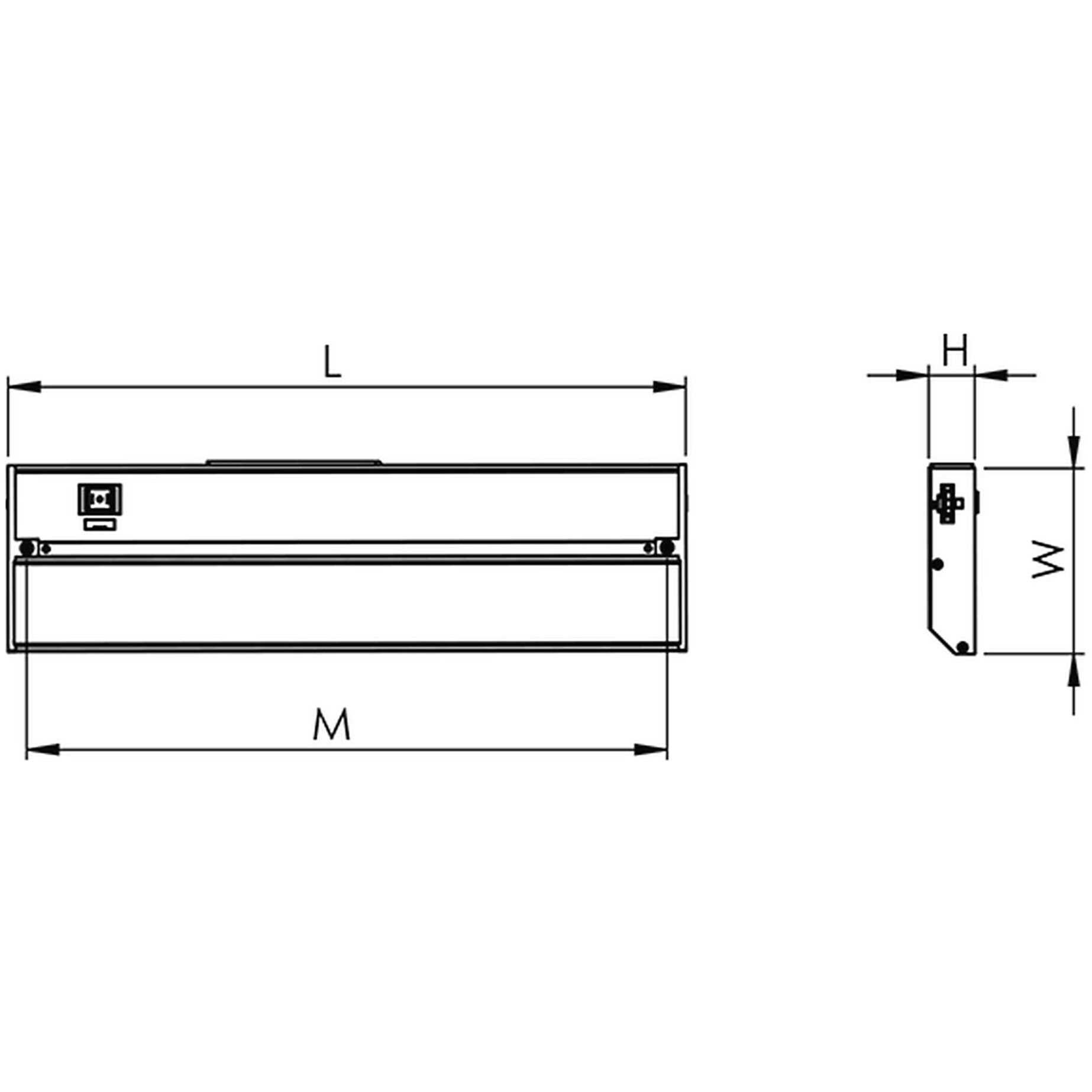 Noble Pro 120V LED 9 inch Oil-Rubbed Bronze Undercabinet Light