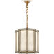 Daze 1 Light 12 inch Antique Brass Pendant Ceiling Light, Medium