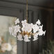 Bloome 6 Light 29 inch Legacy Brass Chandelier Ceiling Light in Clear Handmade Glass