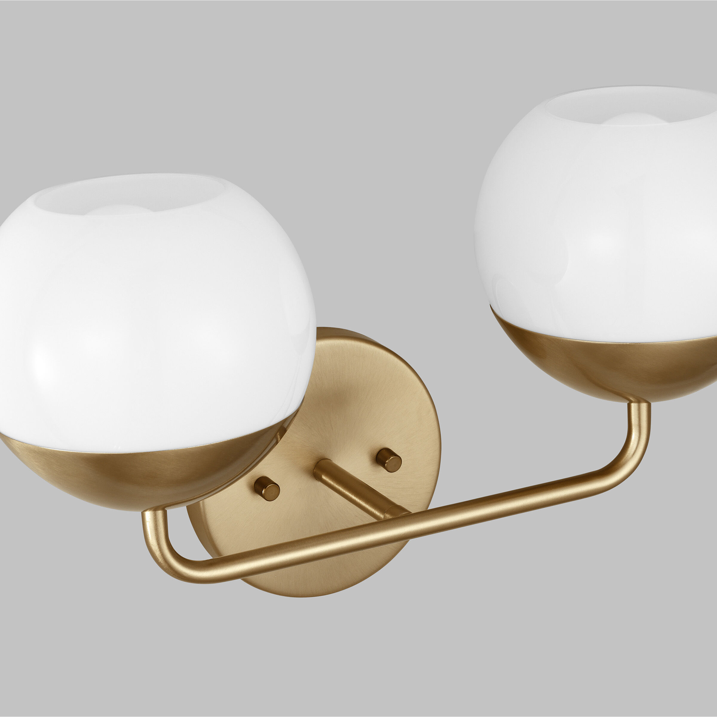 Alvin 2 Light 16.5 inch Satin Brass Bath Vanity Wall Light