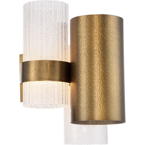 Harmony LED 10.56 inch Aged Brass Wall Sconce Wall Light