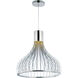 Turbo LED LED 24.25 inch Polished Chrome Single Pendant Ceiling Light