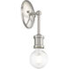 Lansdale 1 Light 5 inch Brushed Nickel Vanity Sconce Wall Light