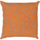 Atlas 20 inch Burnt Orange, Camel Pillow Kit
