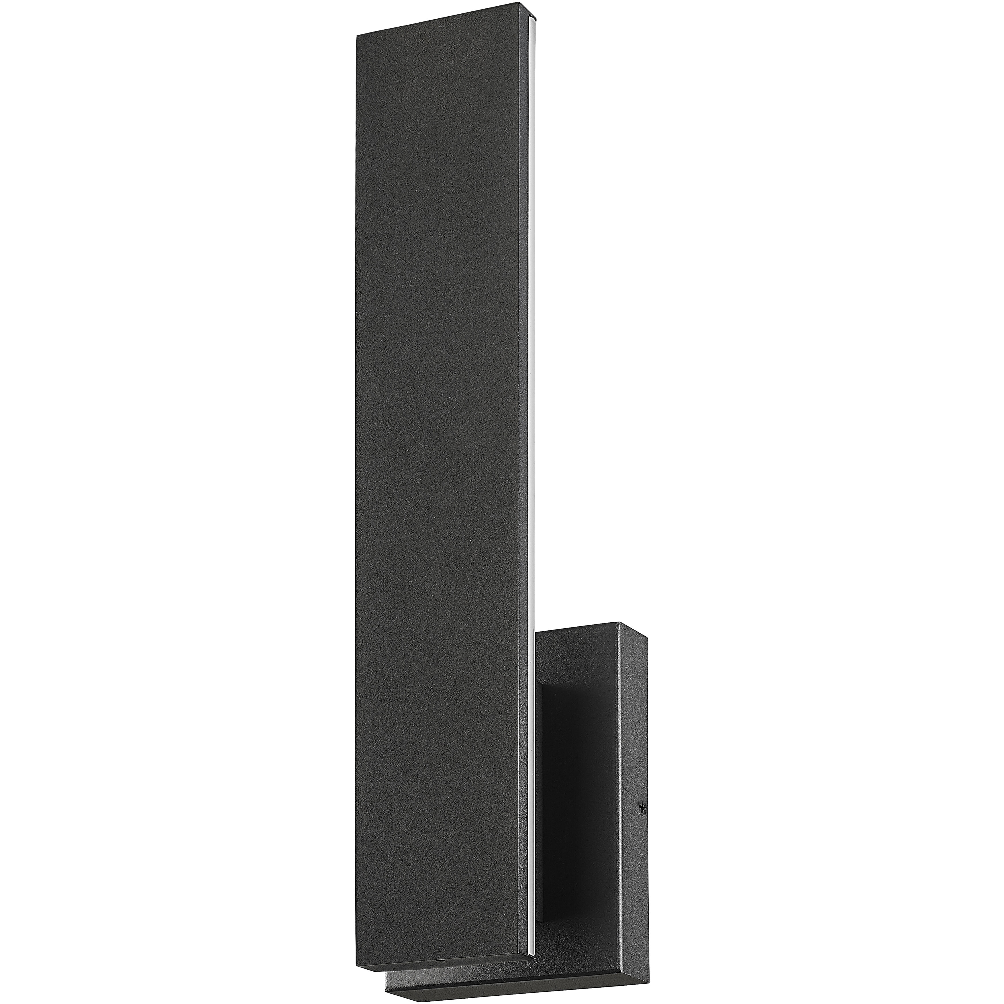 Stylet LED 3.75 inch Sand Black Outdoor Wall Light