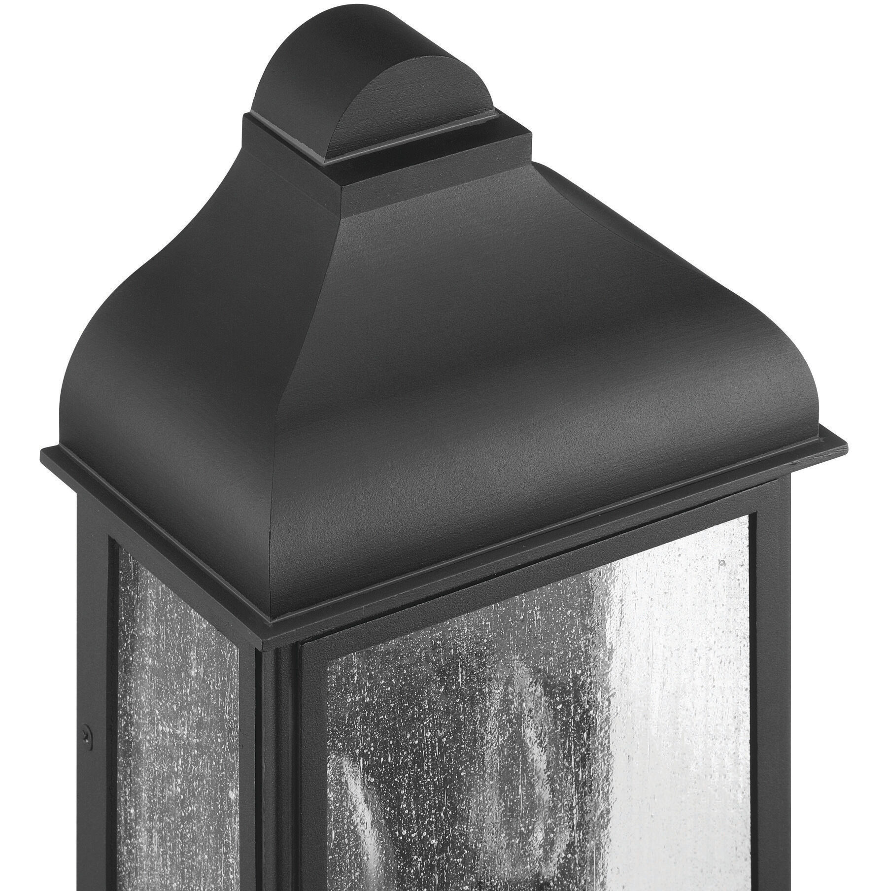 Madrid 2 Light 16 inch Black Outdoor Wall Sconce