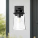 Alora Mood Quincy 1 Light 11.25 inch Textured Black Exterior Wall Sconce
