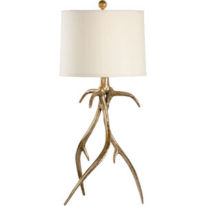Biltmore 35 inch 100 watt Antique Brass Table Lamp Portable Light
