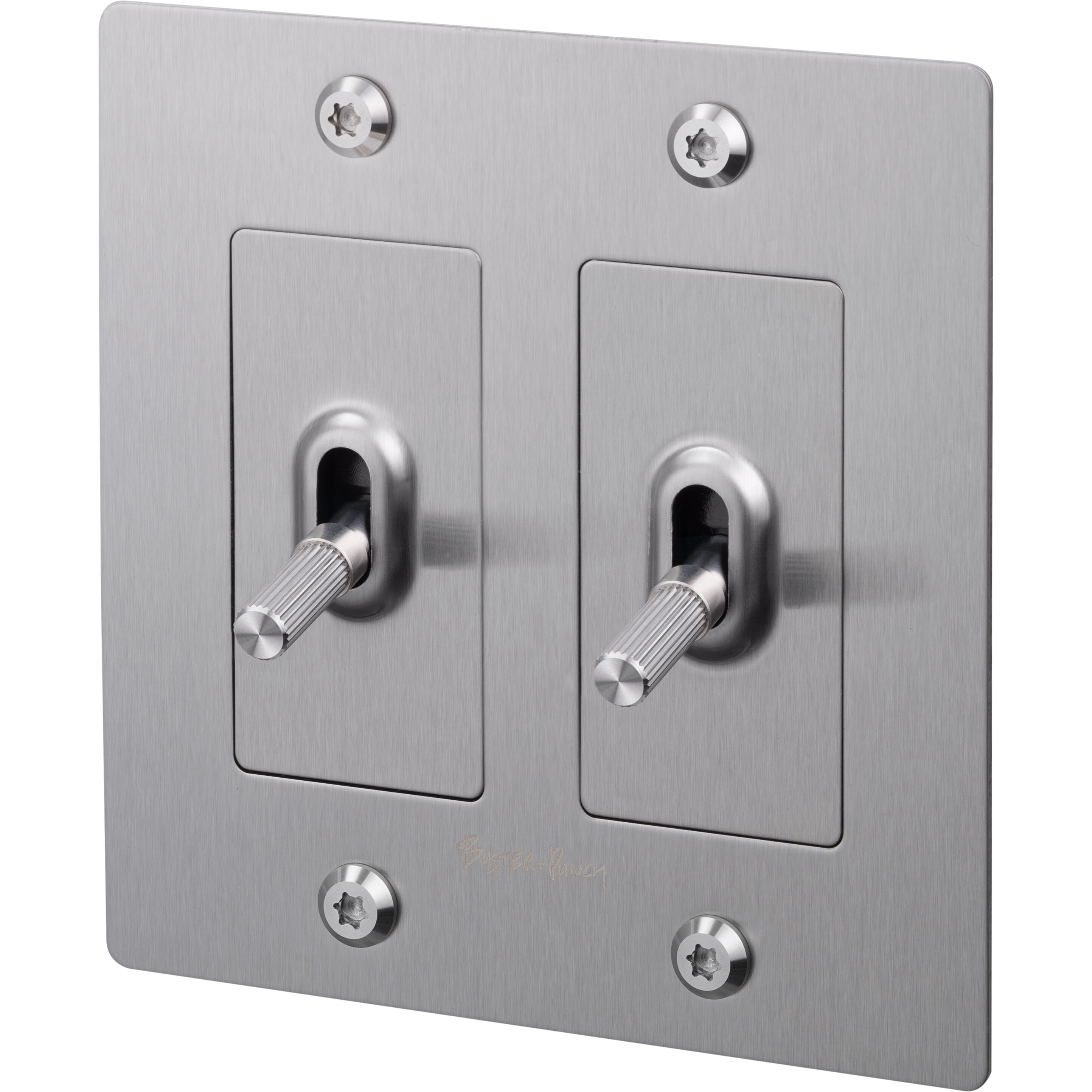 2G Toggle 120-277 Steel Light Switch