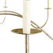 Lowcountry 8 Light Antique Platinum Chandelier Ceiling Light