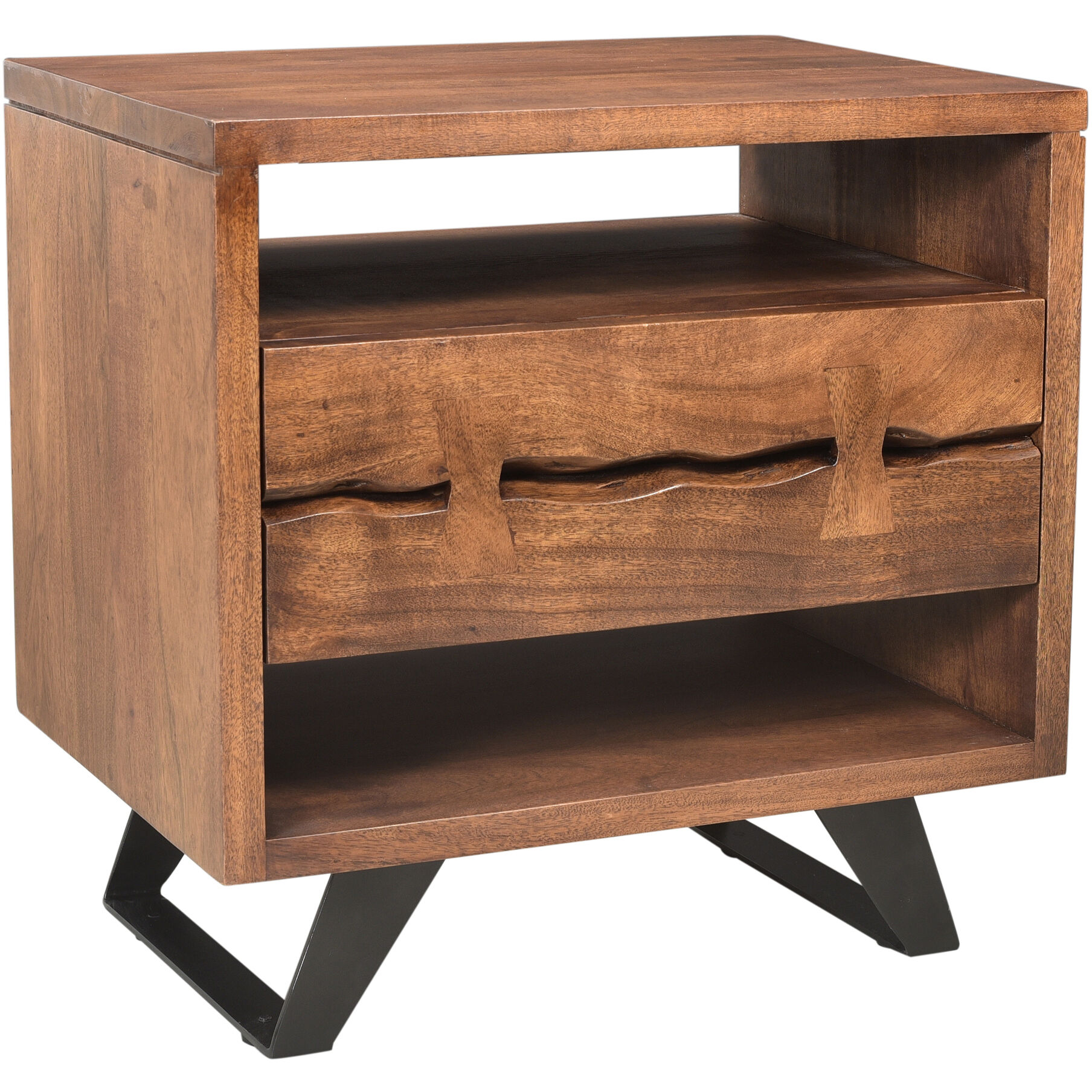 Madagascar 22 X 22 inch Brown Nightstand