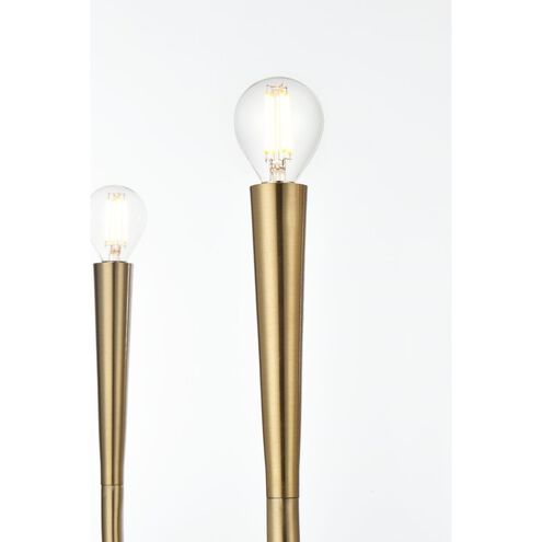 Layne 6 Light 36 inch Gold Chandelier Ceiling Light