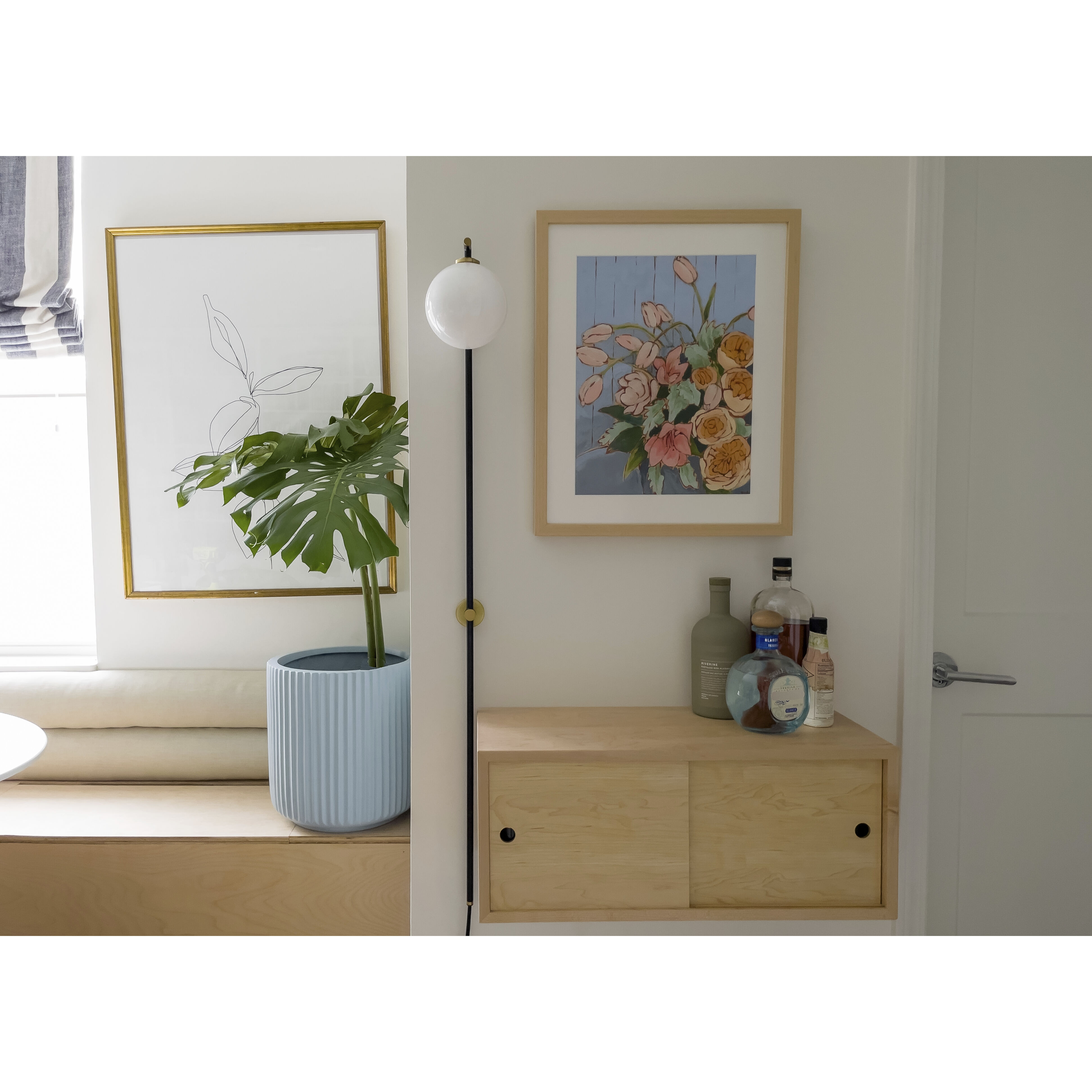 Faye 4.00 watt Aged Brass/Soft Black Portable Wall Sconce Wall Light