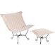 Dune Terra Outdoor Puff Scroll Chair