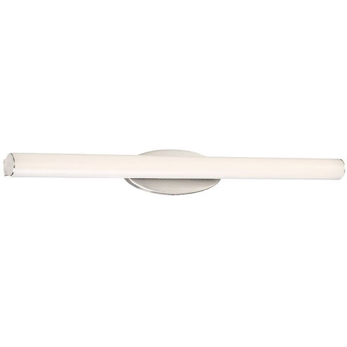 Mini Loft LED 24 inch Brushed Nickel Bath Vanity & Wall Light in 24in.