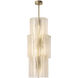 Imperial 15 Light 17.32 inch Brushed Brass Chandelier Ceiling Light