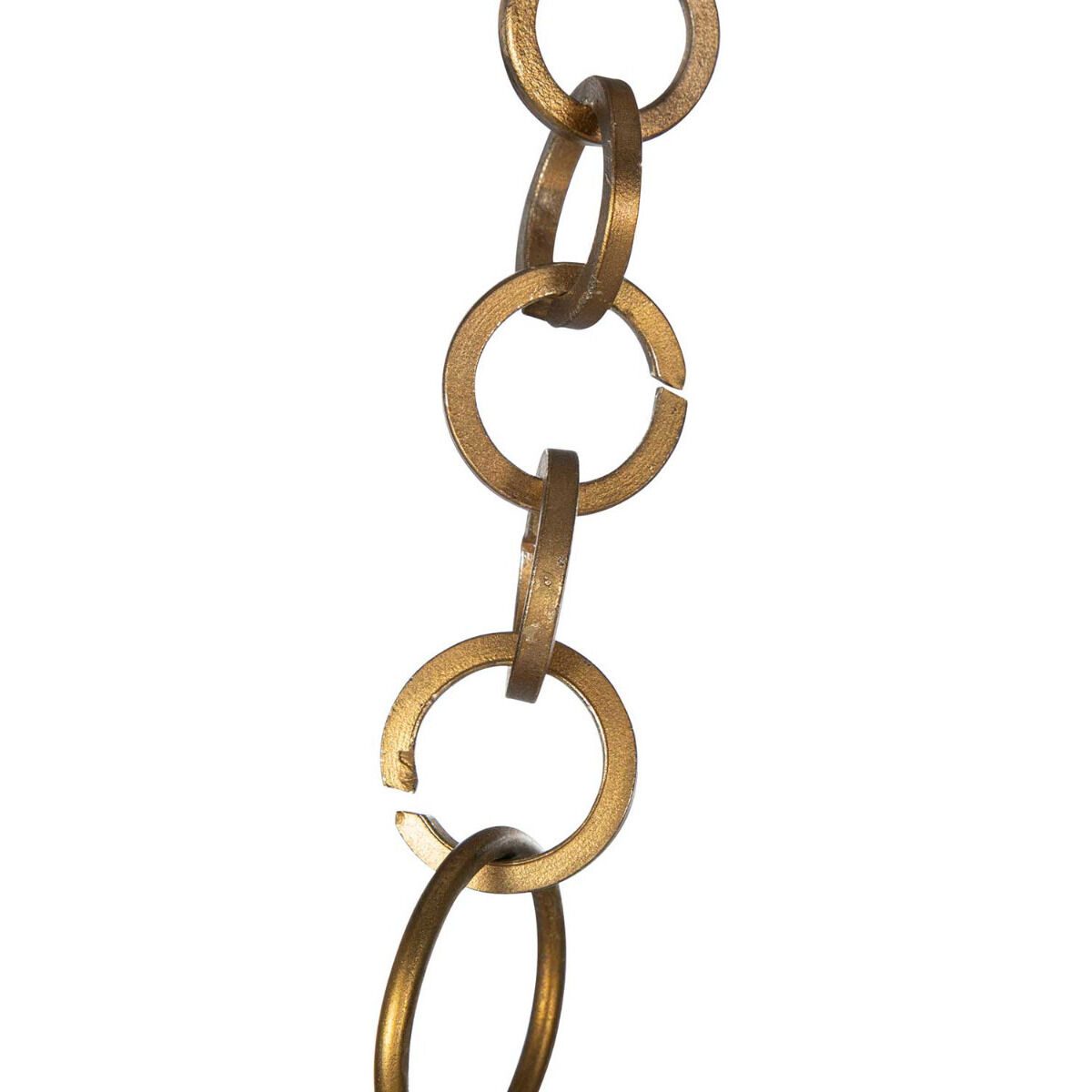 Leo 5 Light 50.75 inch Aged Blonde Brass Chandelier Ceiling Light