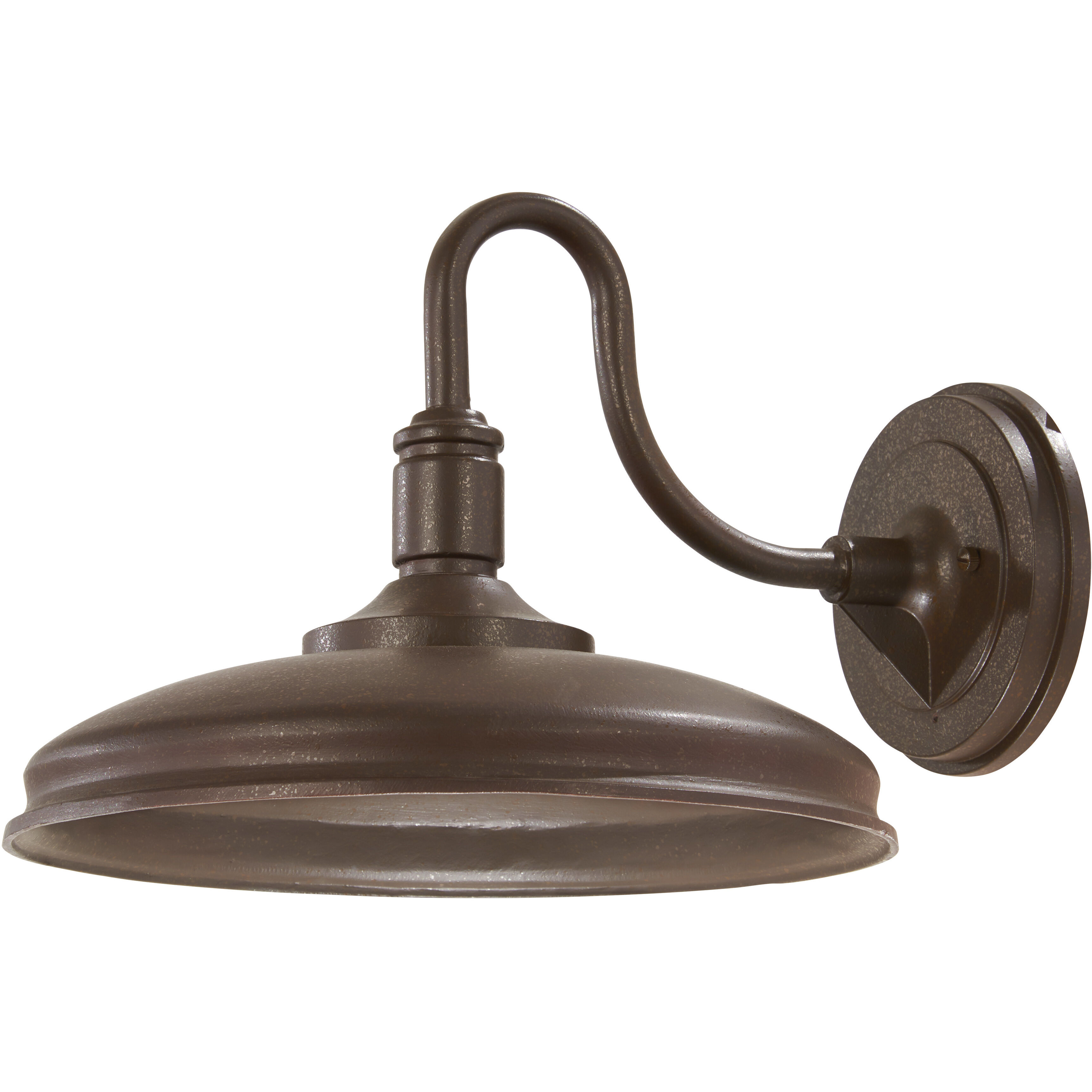 Harbison LED 10 inch Bronze/Copper Flecks Outdoor Wall Lantern, Great Outdoors