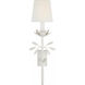 Julie Neill Clementine LED 7.25 inch Plaster White Tail Sconce Wall Light
