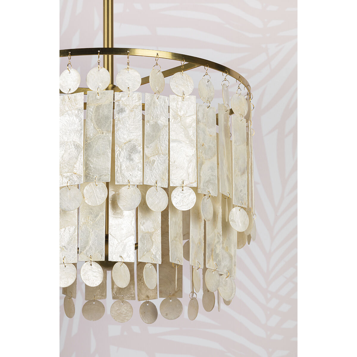 Melisa 3 Light 16 inch Aged Brass Chandelier Ceiling Light