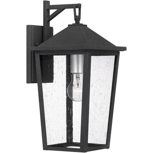 Stoneleigh 1 Light 17 inch Mottled Black Outdoor Wall Lantern