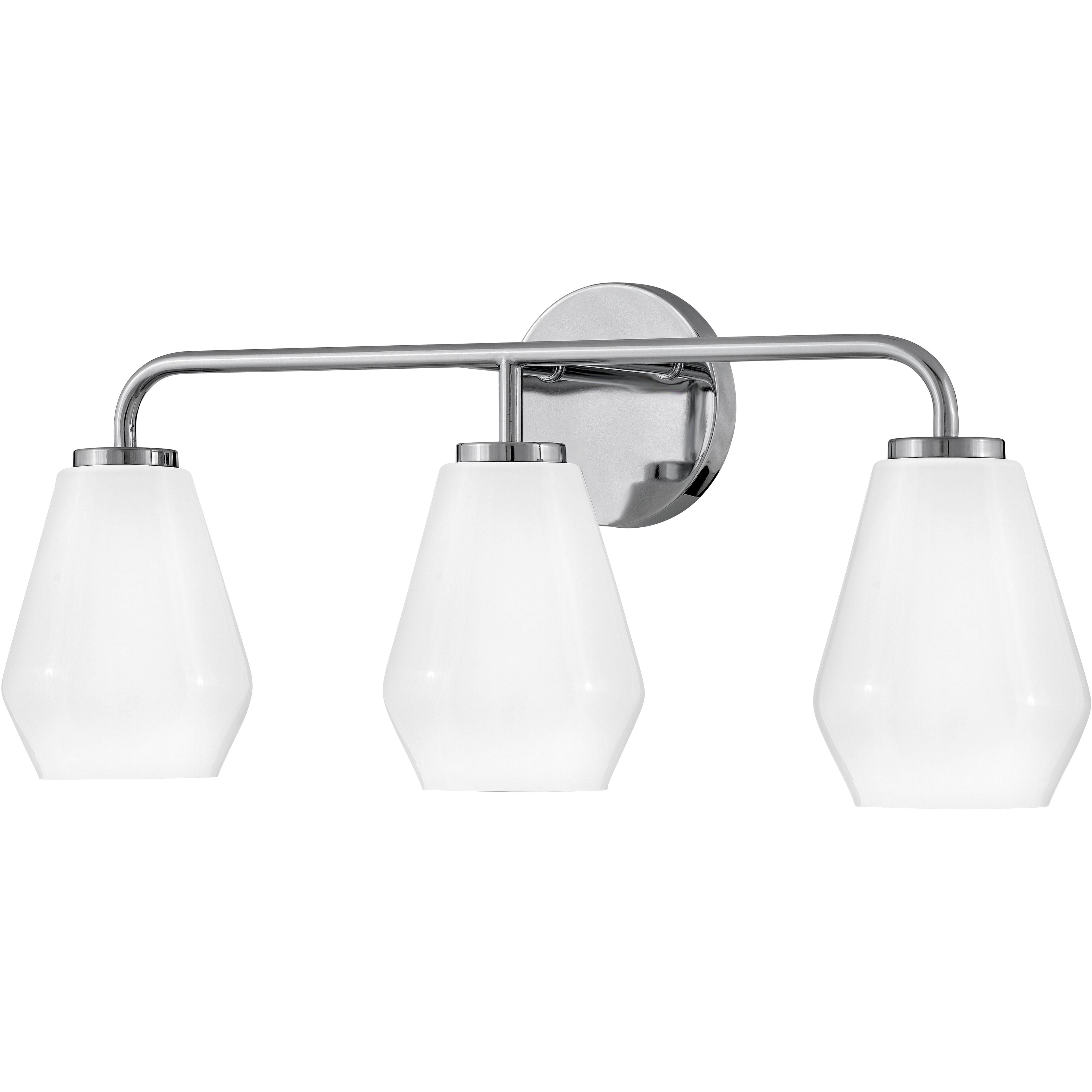 Gio LED 24 inch Chrome Bath Light Wall Light