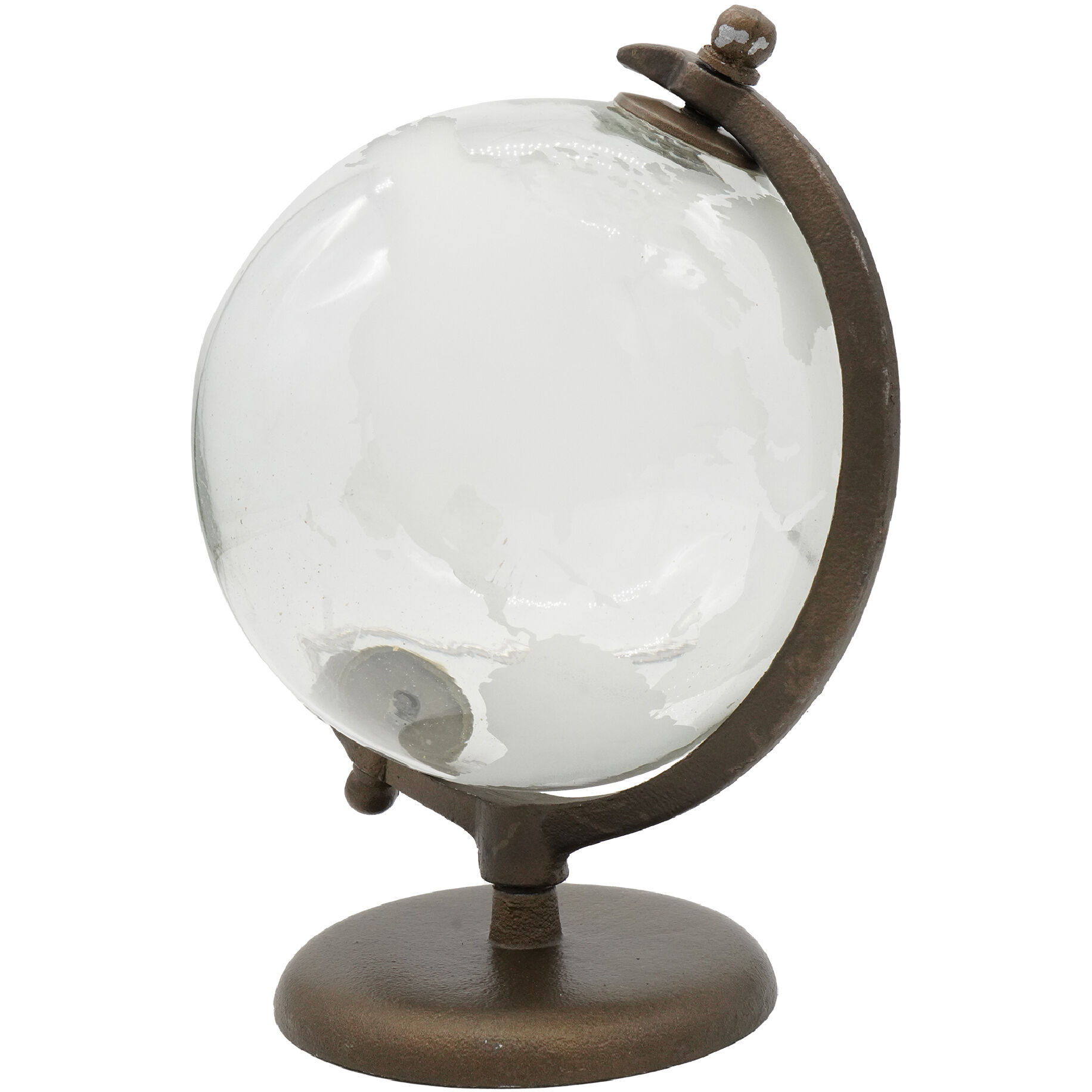 Anita White/Bronze Globe